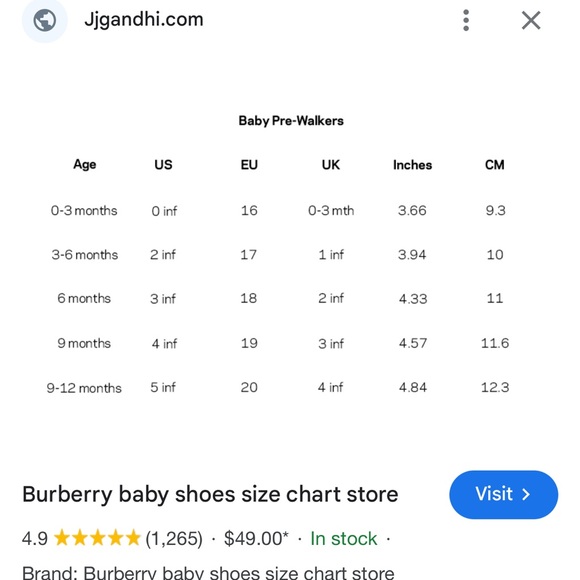 Burberry Infants Charleton Vintage Check Crib Shoes - Picture 10 of 10